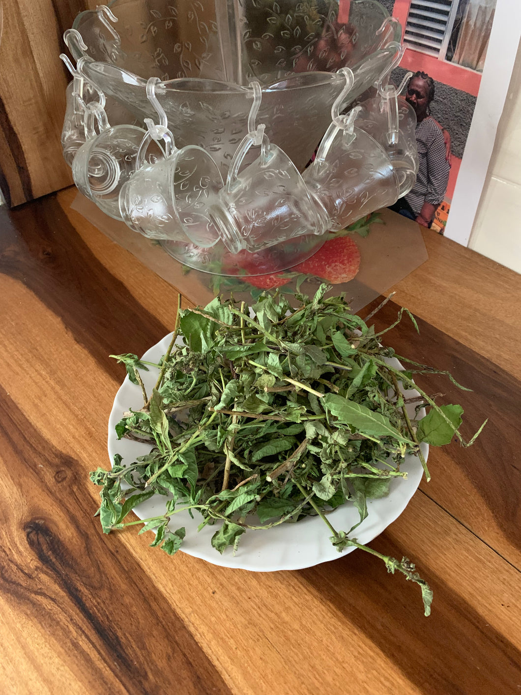 Organic blue vervain